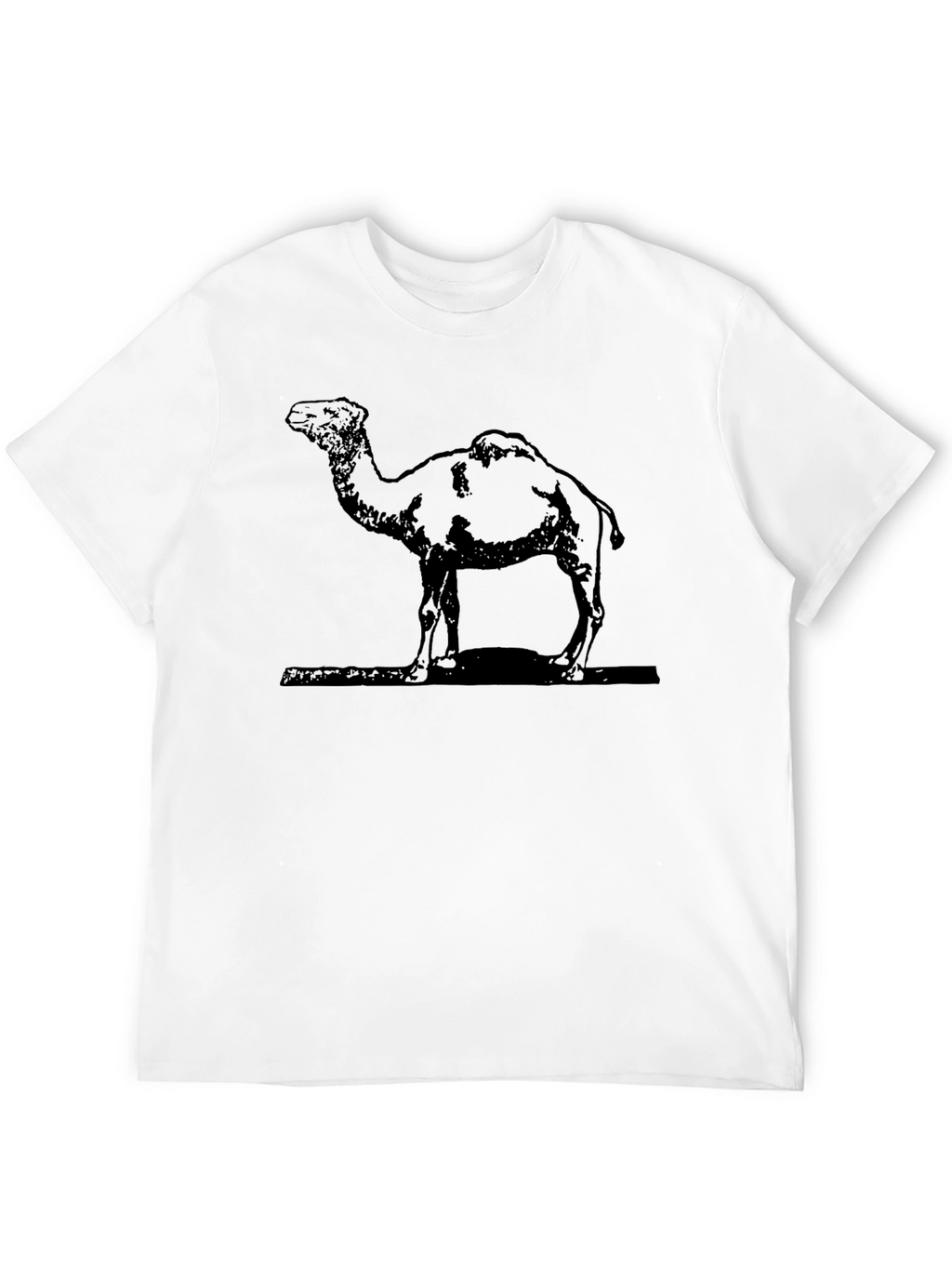 Camel Graphic Tee - Classic Black