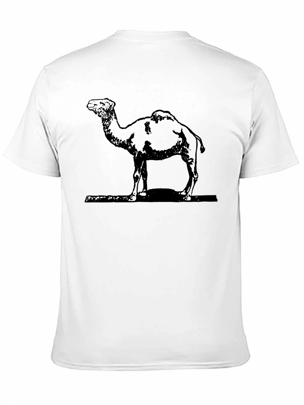 Camel Graphic Tee - Classic Black