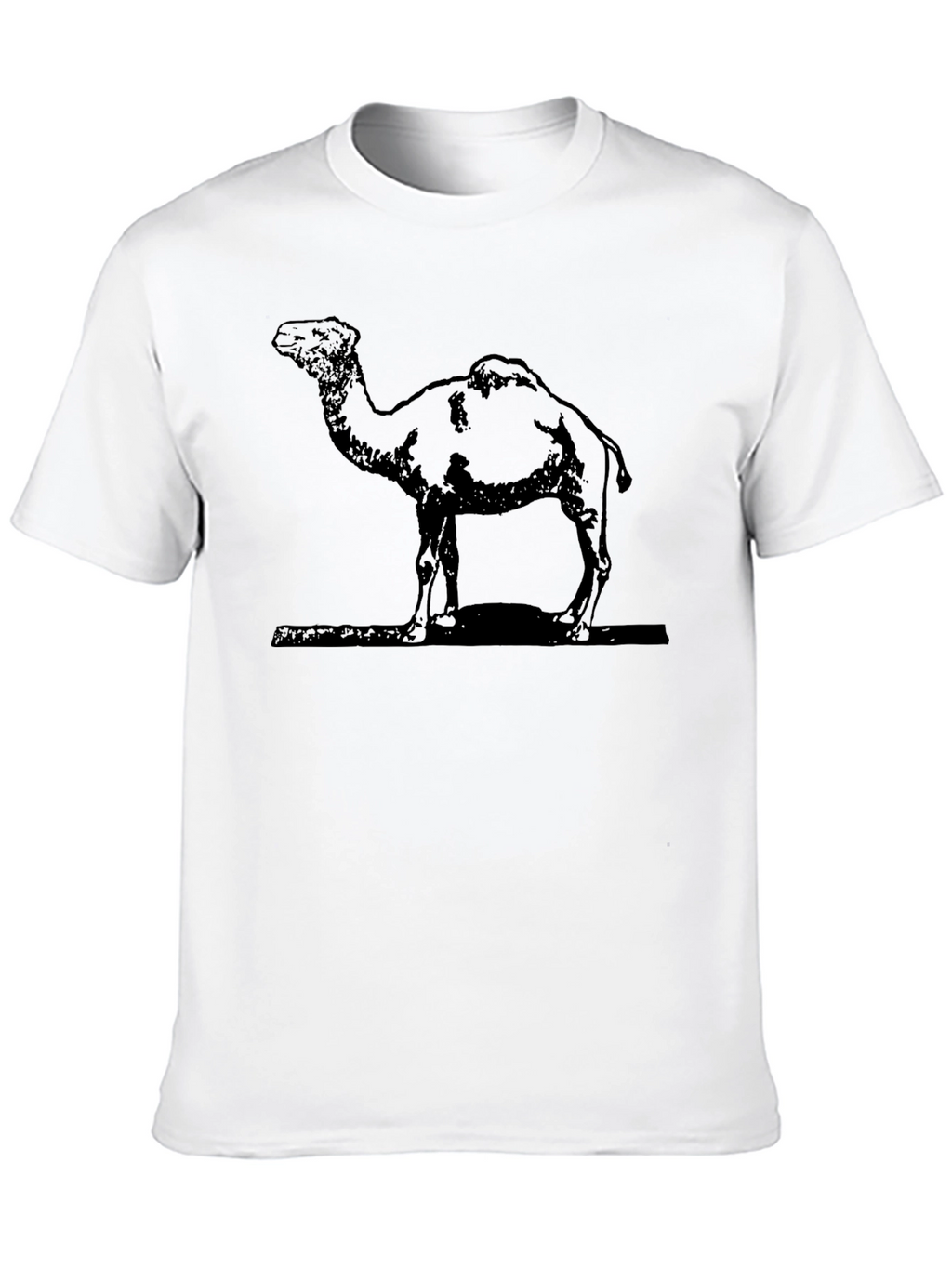 Camel Graphic Tee - Classic Black
