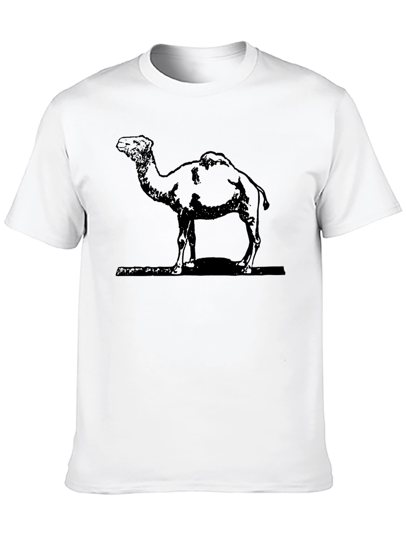 Camel Graphic Tee - Classic Black