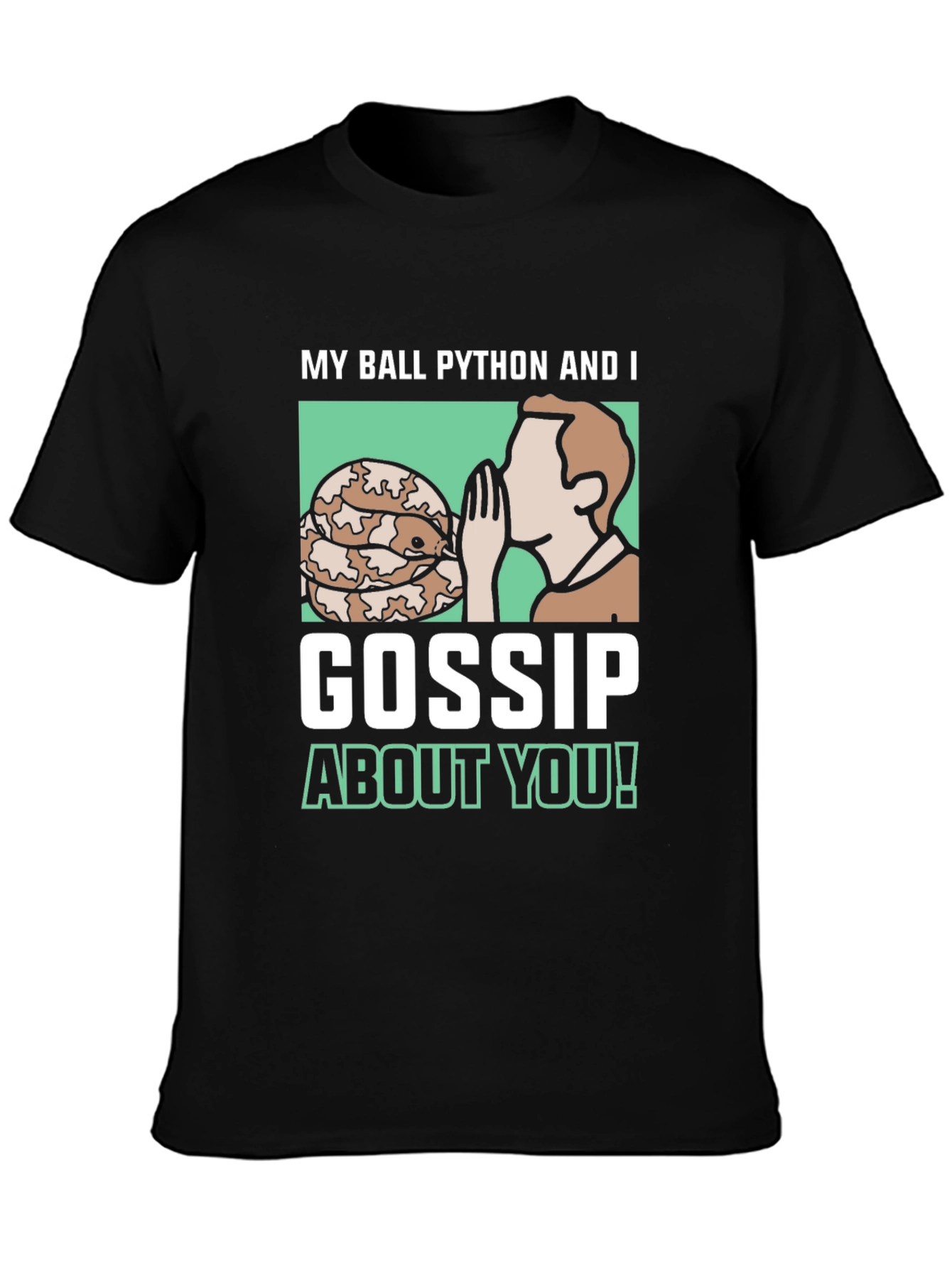 Ball Python Gossip Tee
