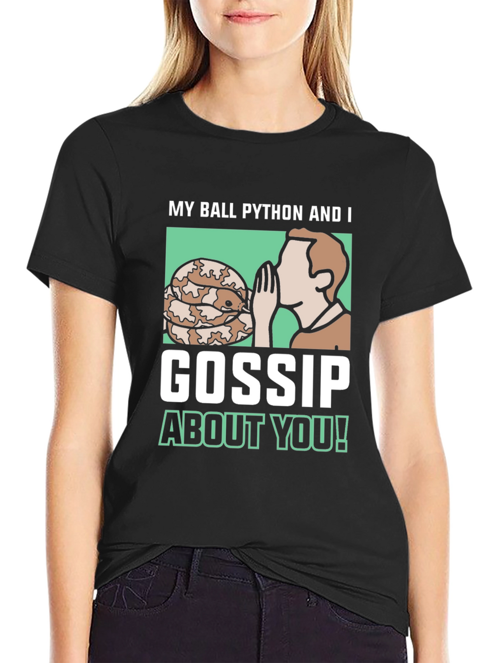 Ball Python Gossip Tee