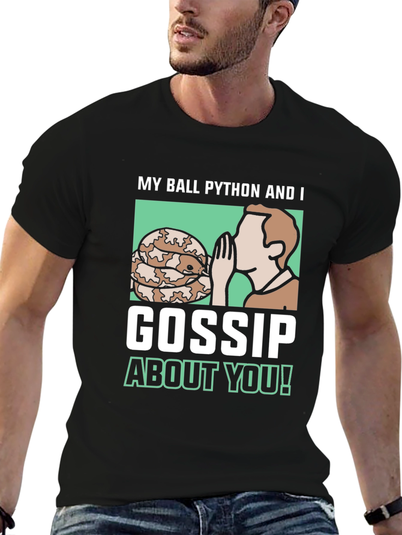 Ball Python Gossip Tee