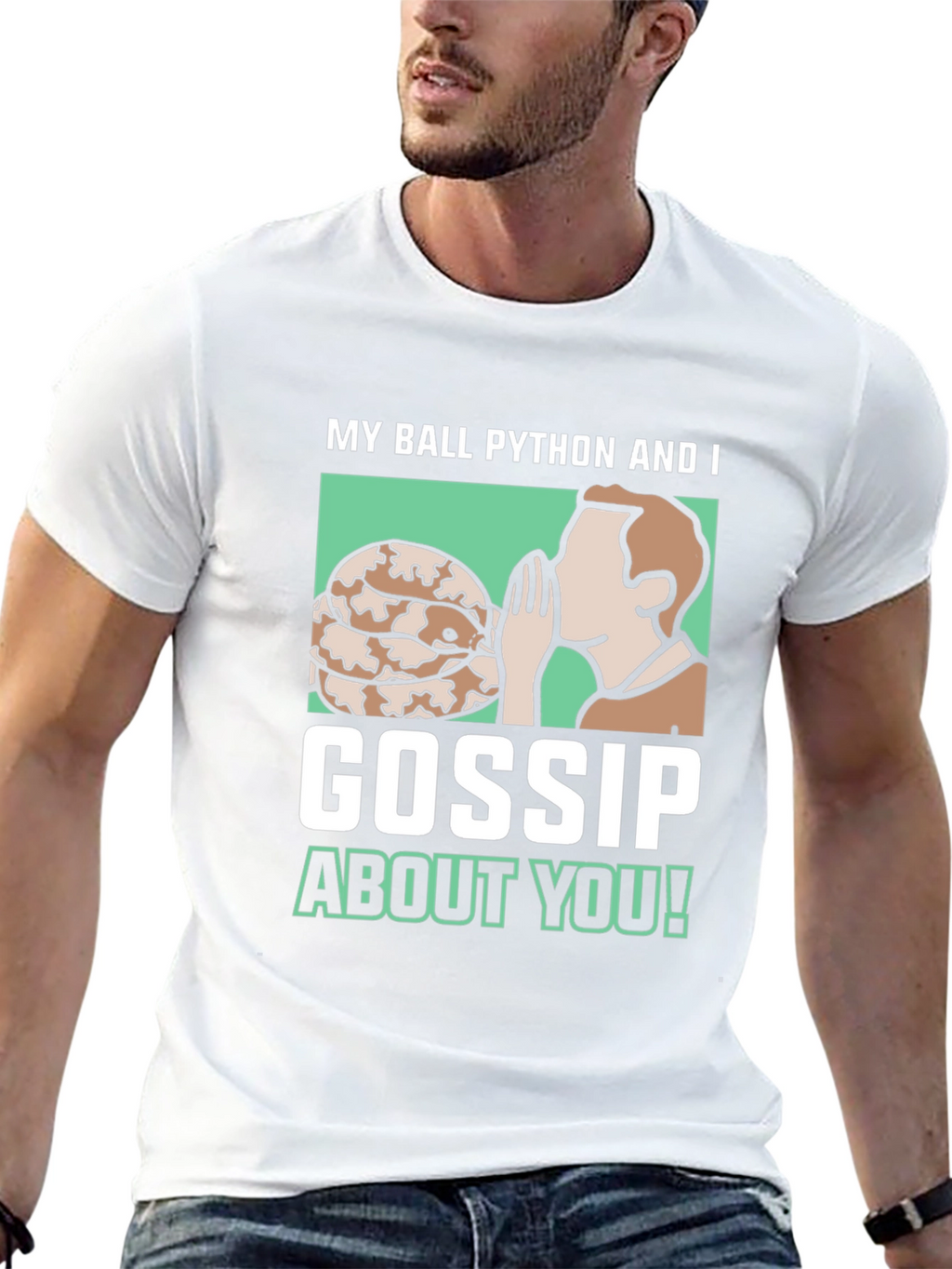Ball Python Gossip Tee