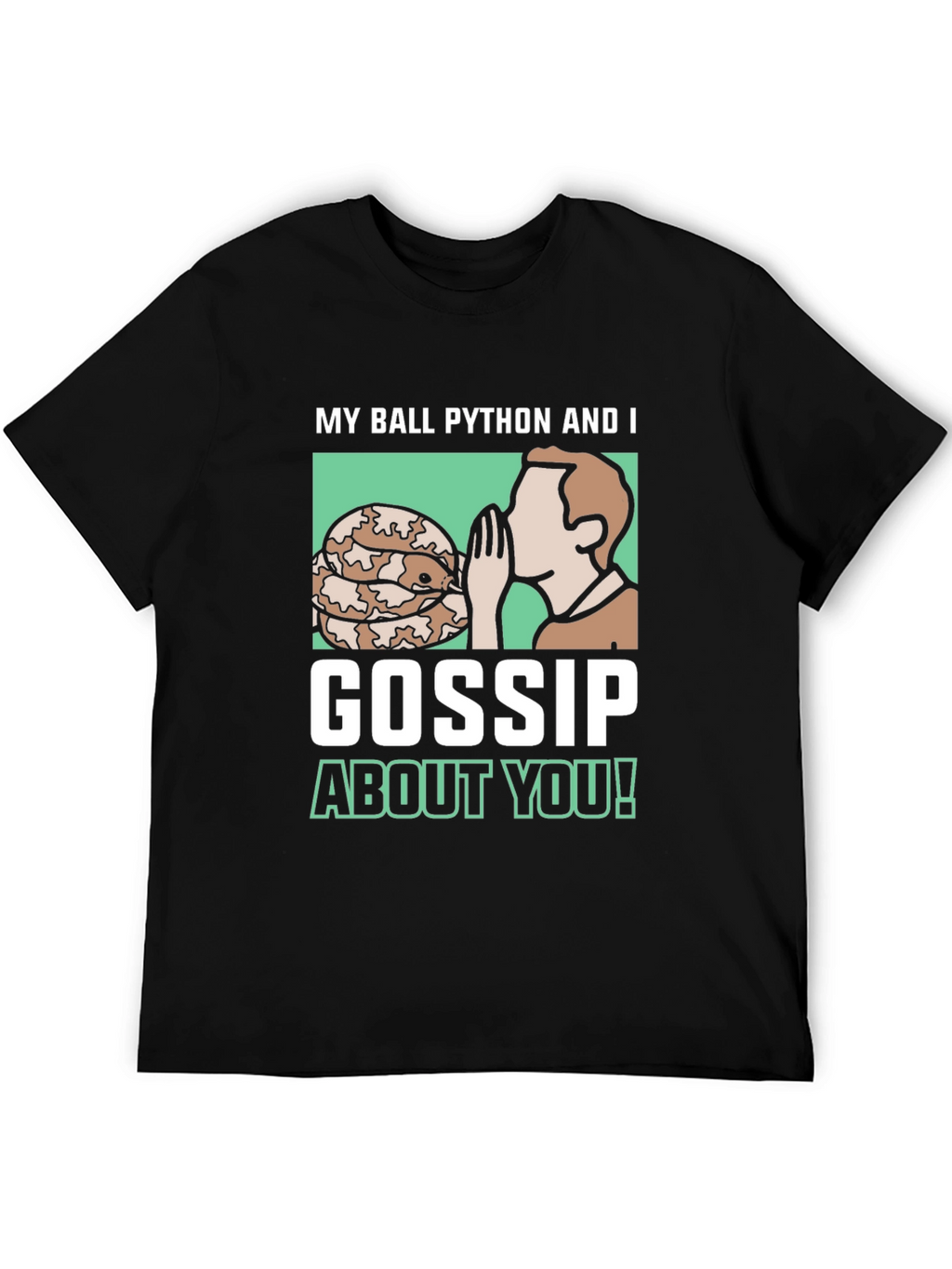 Ball Python Gossip Tee