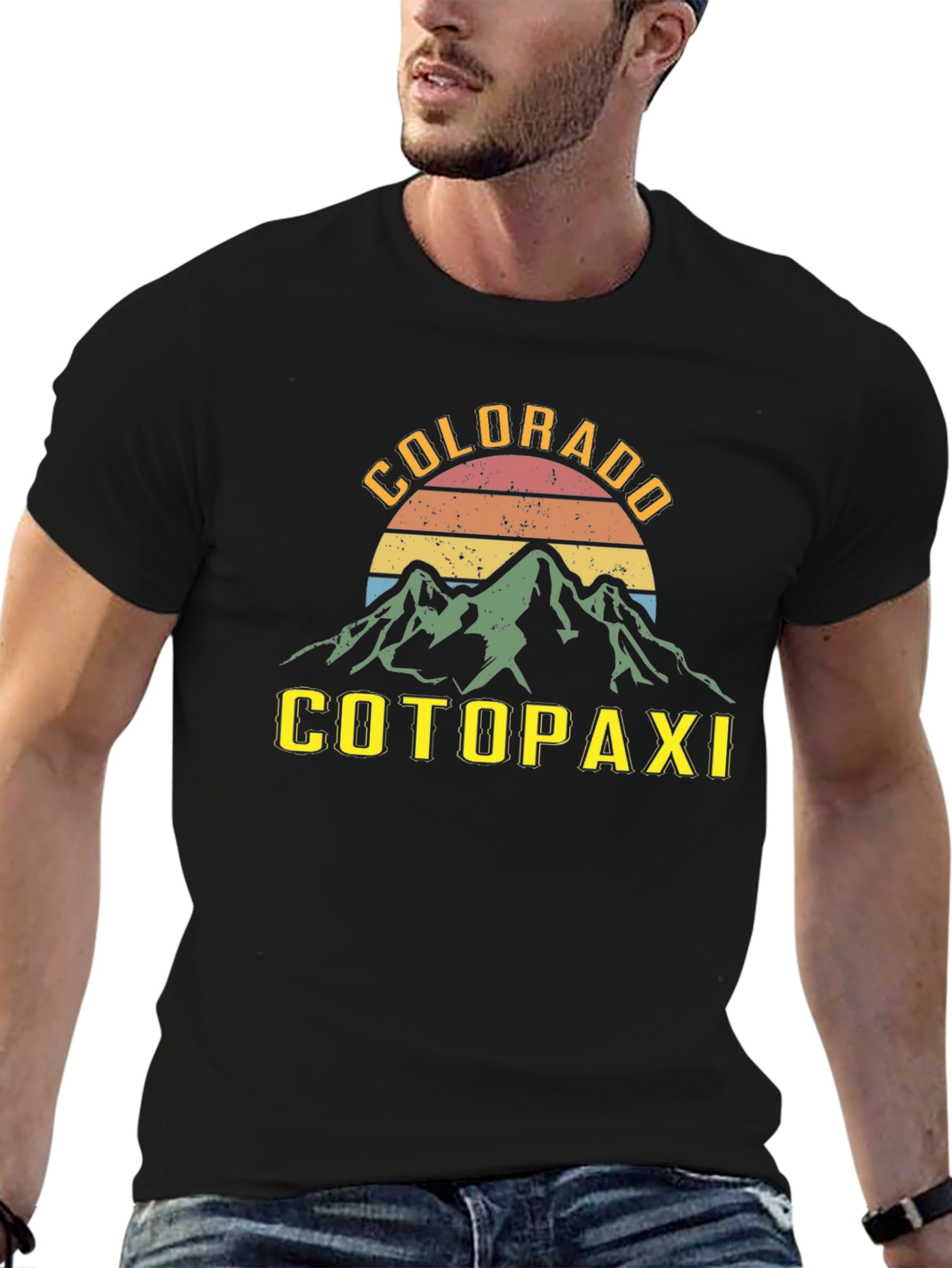 Colorado Cotopaxi Retro Graphic T-Shirt
