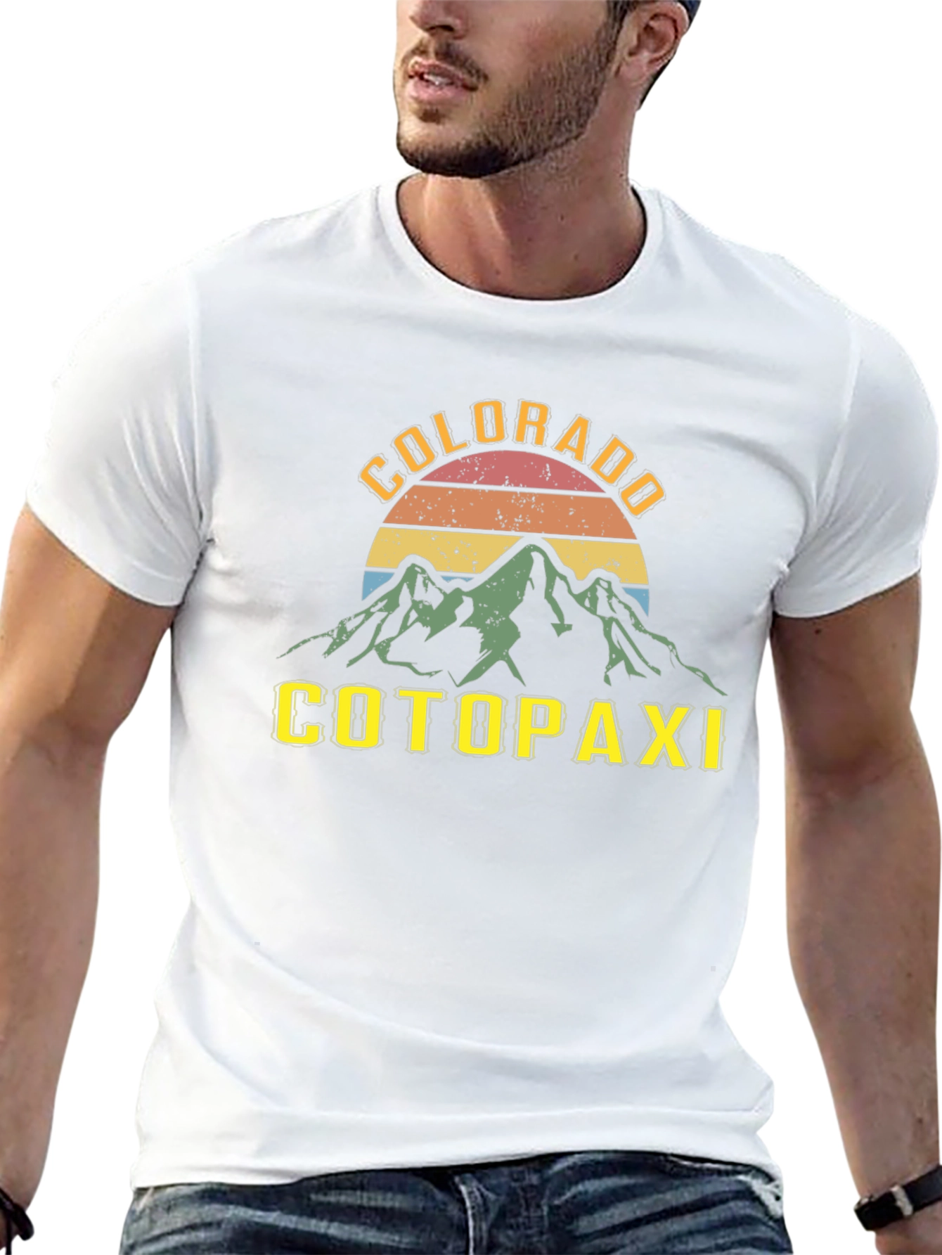Colorado Cotopaxi Retro Graphic T-Shirt