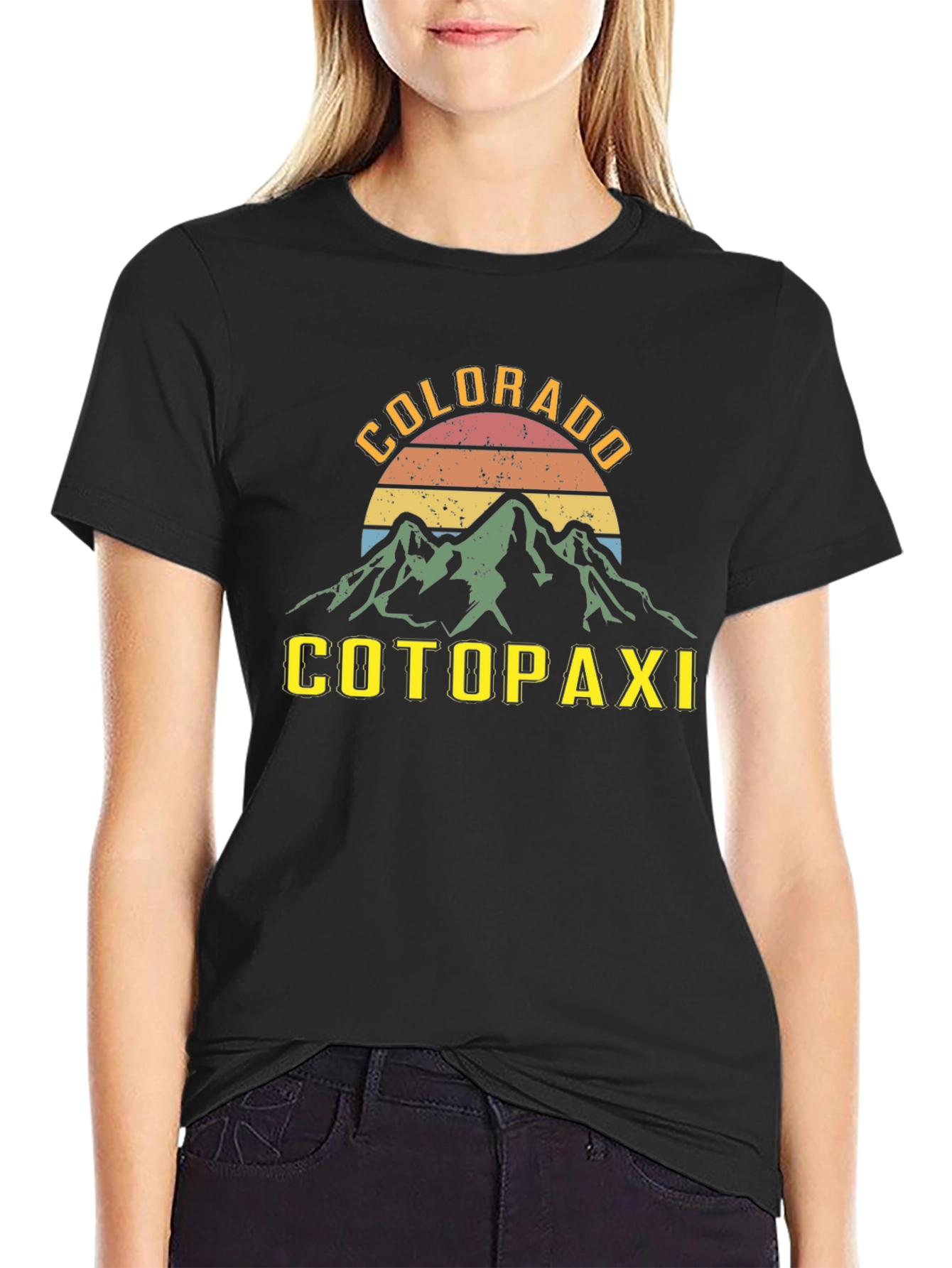 Colorado Cotopaxi Retro Graphic T-Shirt