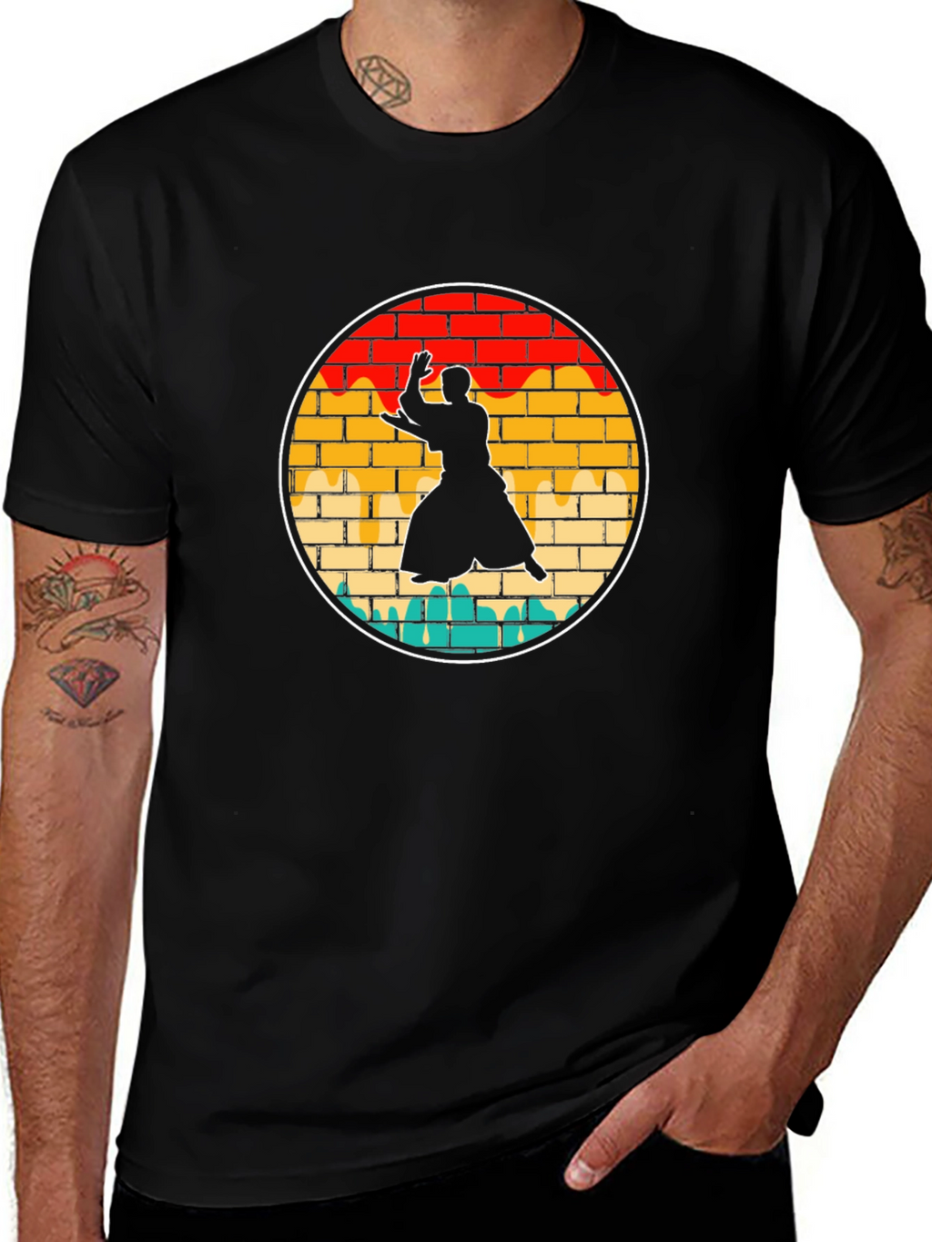 Aikido Silhouette Graphic Tee
