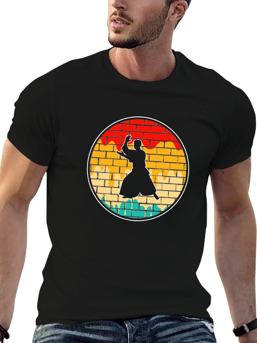Aikido Silhouette Graphic Tee