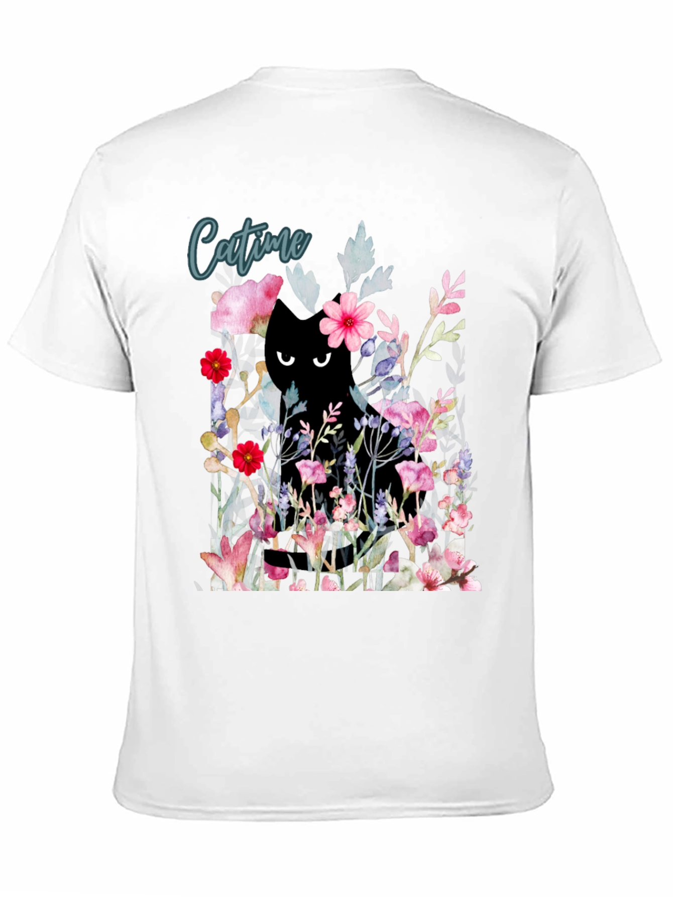 Catime Floral Graphic Tee