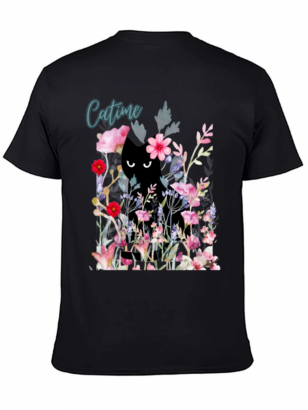 Catime Floral Graphic Tee