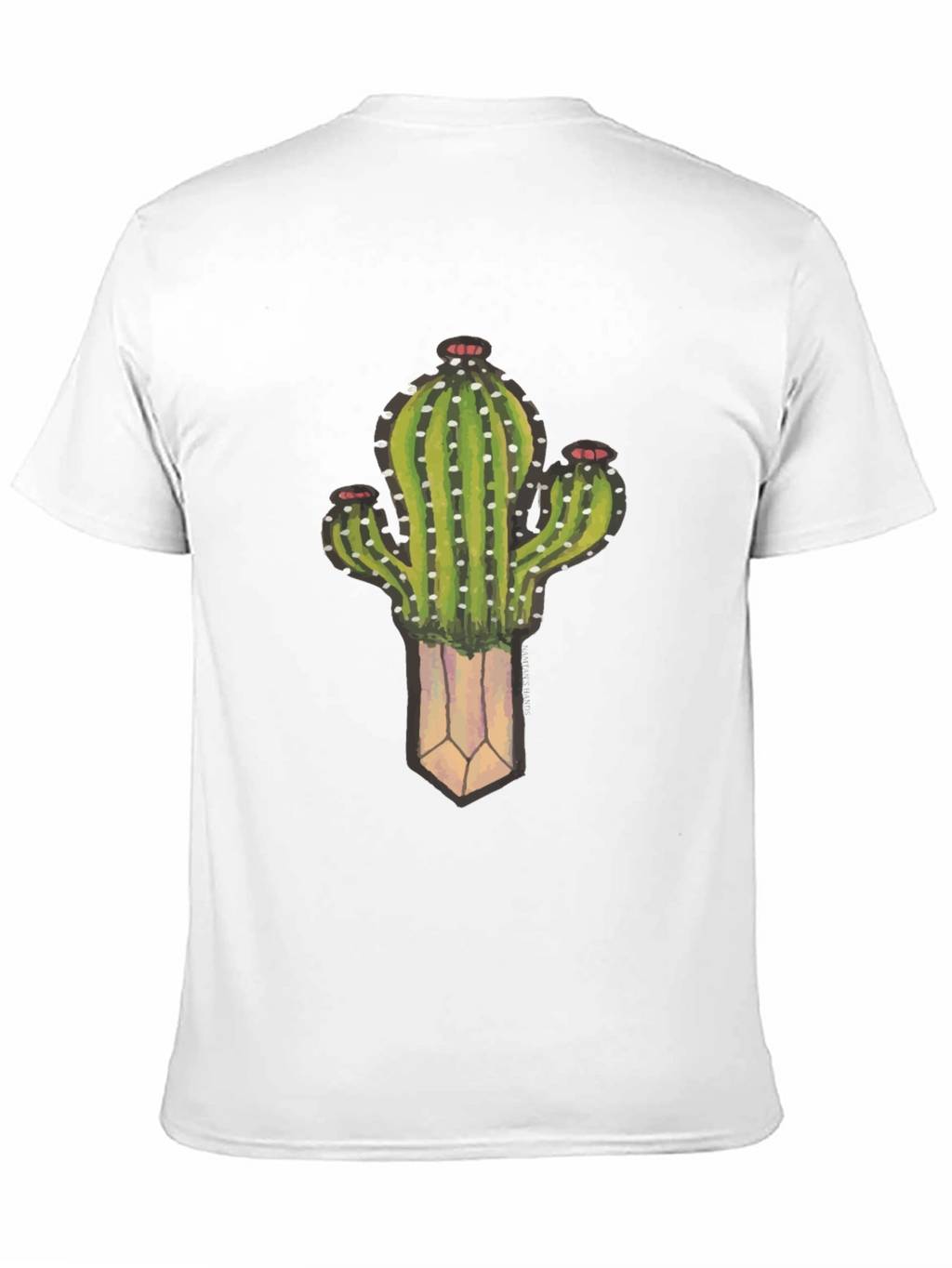 Cactus Plant Graphic Black T-Shirt