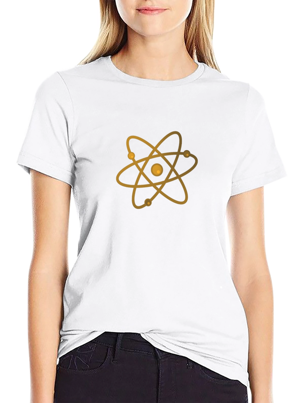 Atom Graphic T-Shirt - Black Science Tee
