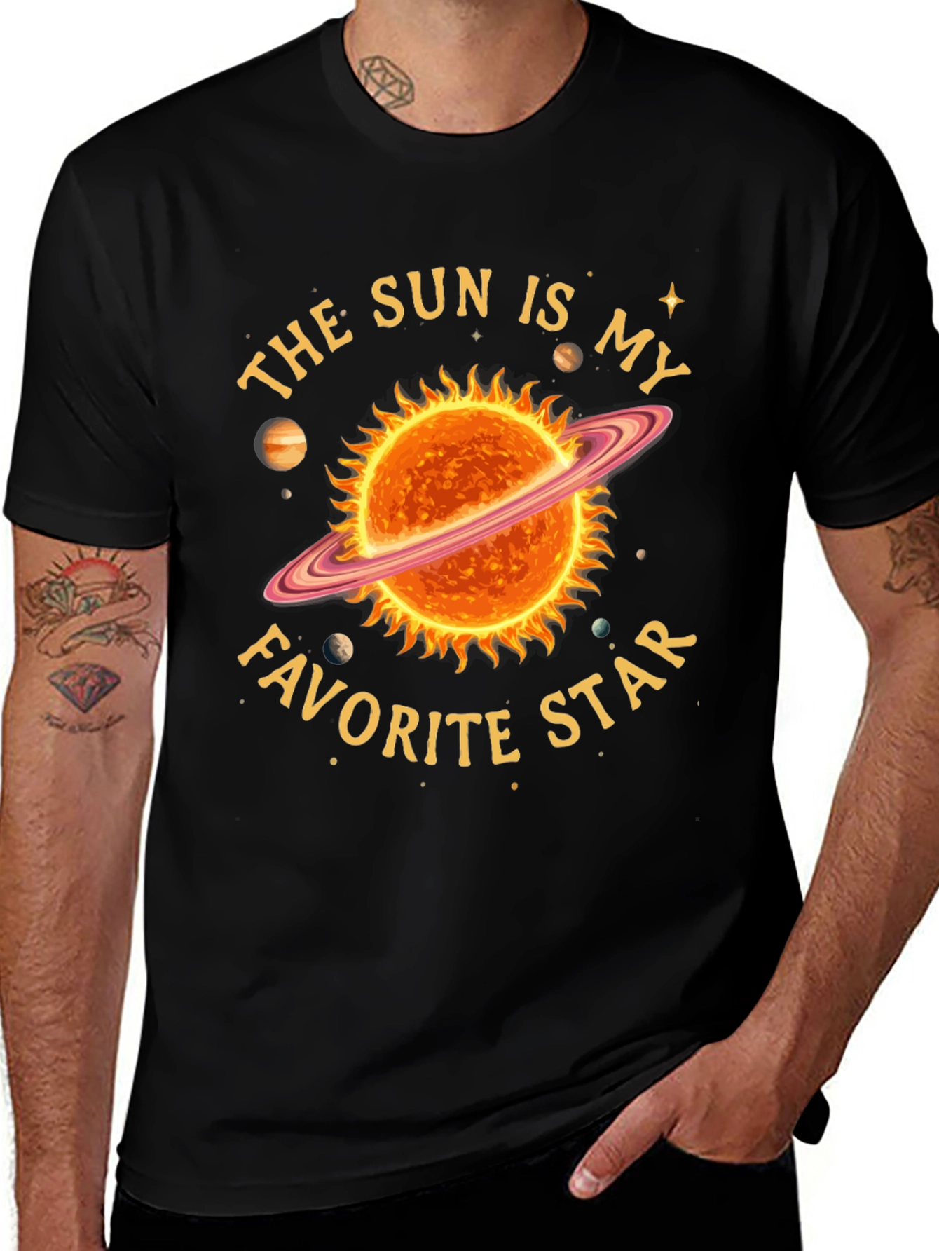 The Sun is My Favorite Star Graphic Tee