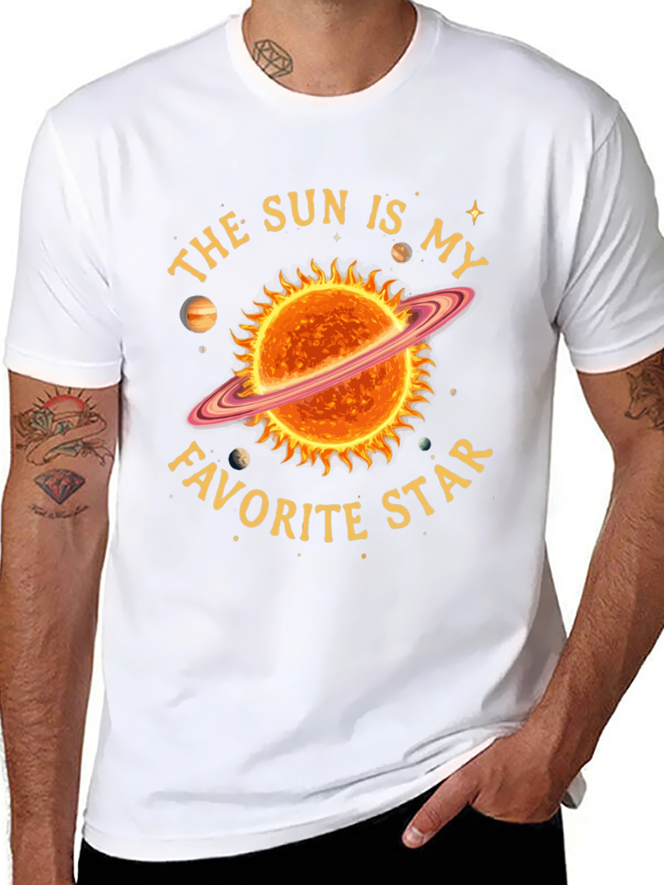 The Sun is My Favorite Star Graphic Tee