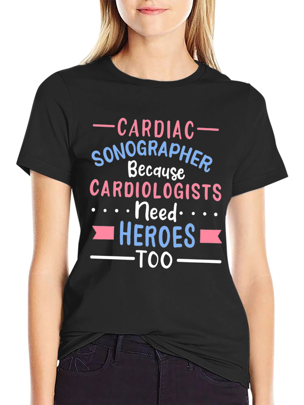 Cardiac Sonographer Hero Tee