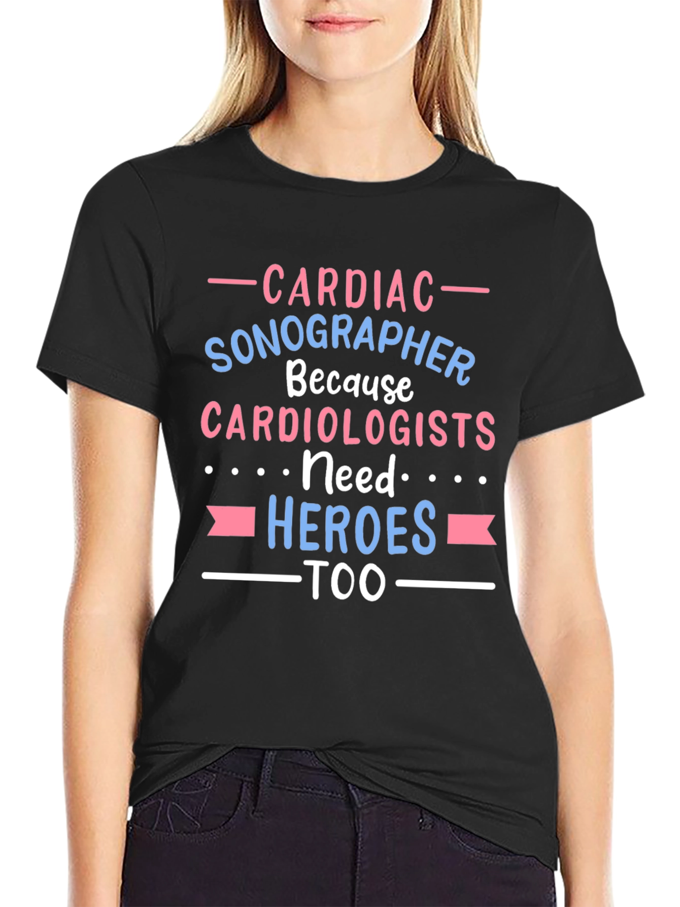 Cardiac Sonographer Hero Tee
