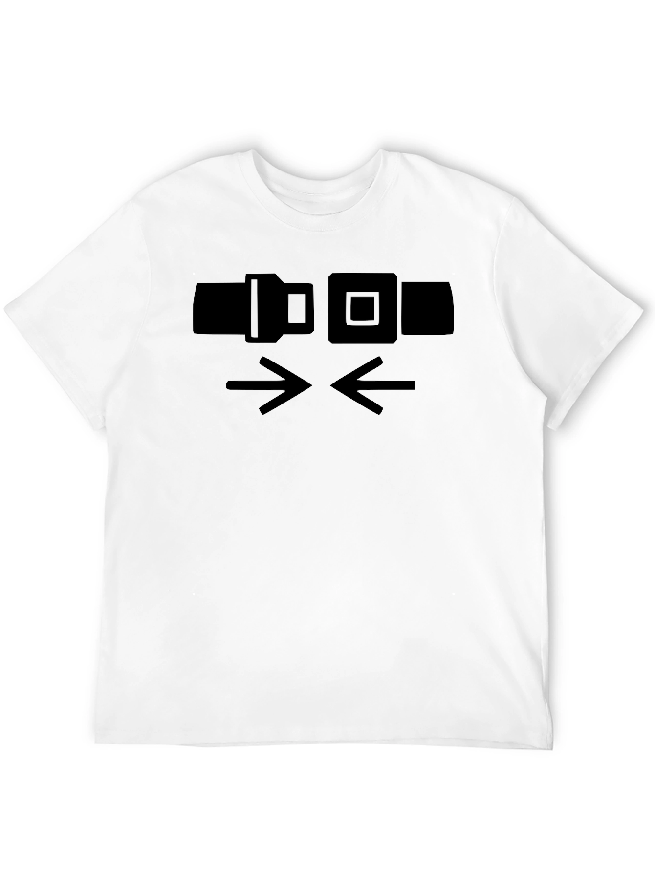 Buckle Up Graphic Tee - Black