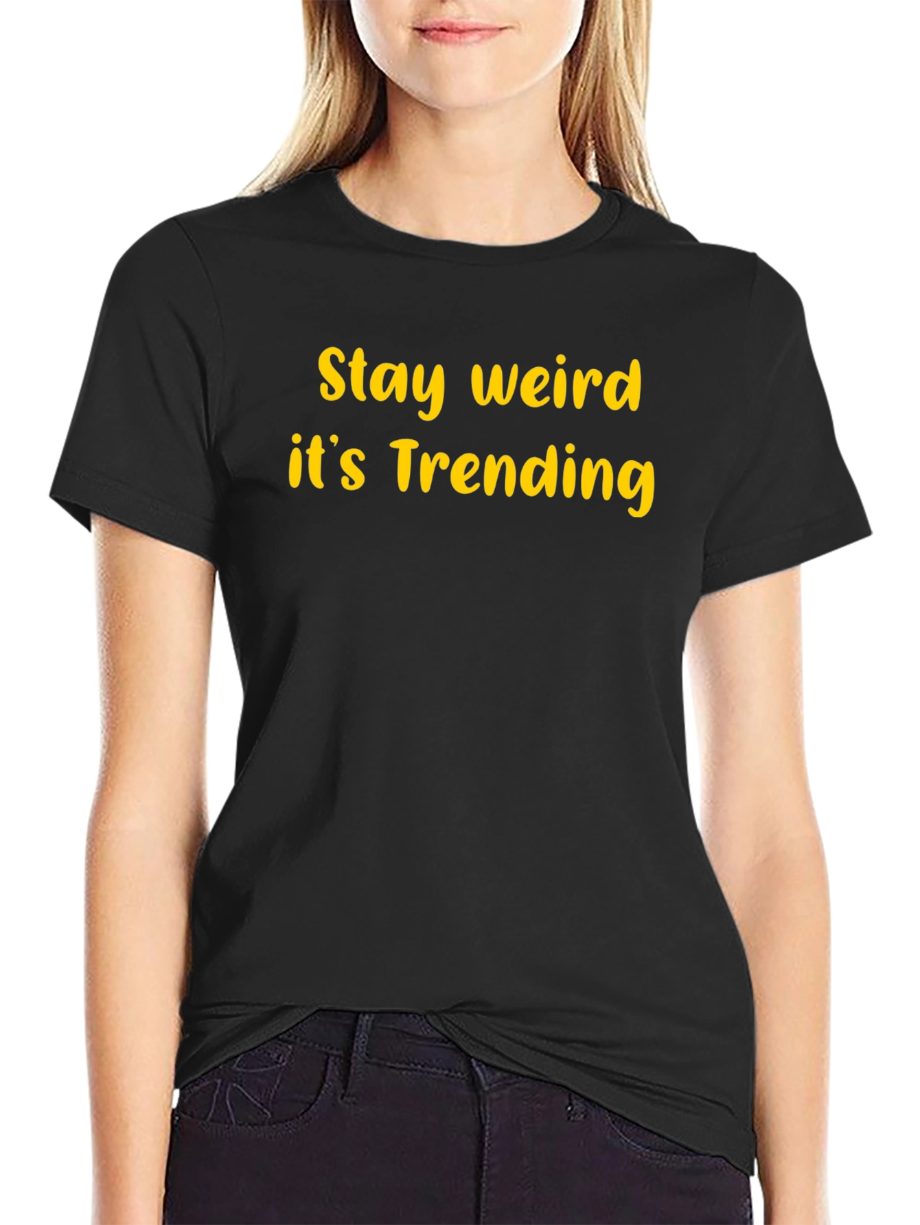 Stay Weird Trending Graphic T-Shirt