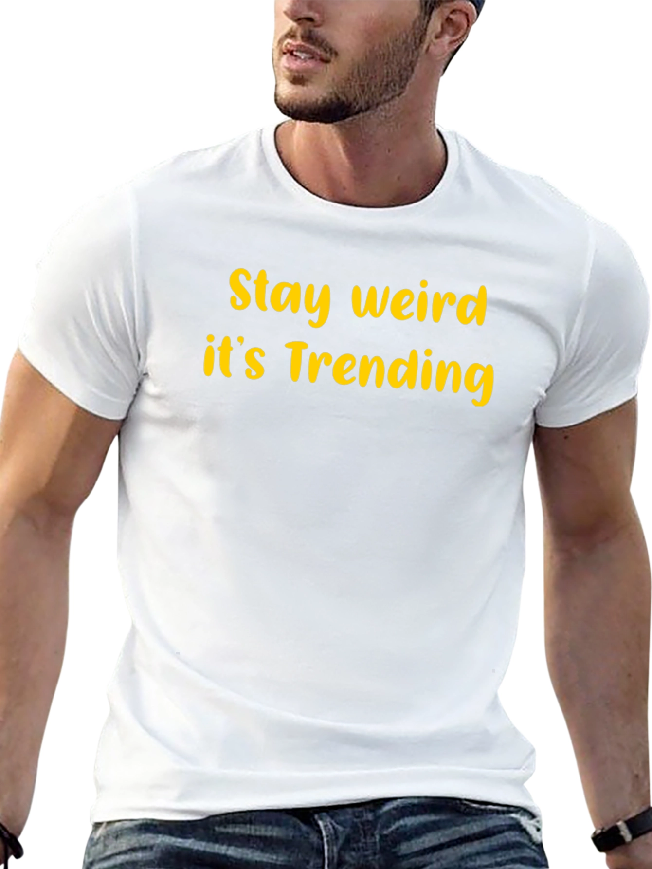 Stay Weird Trending Graphic T-Shirt