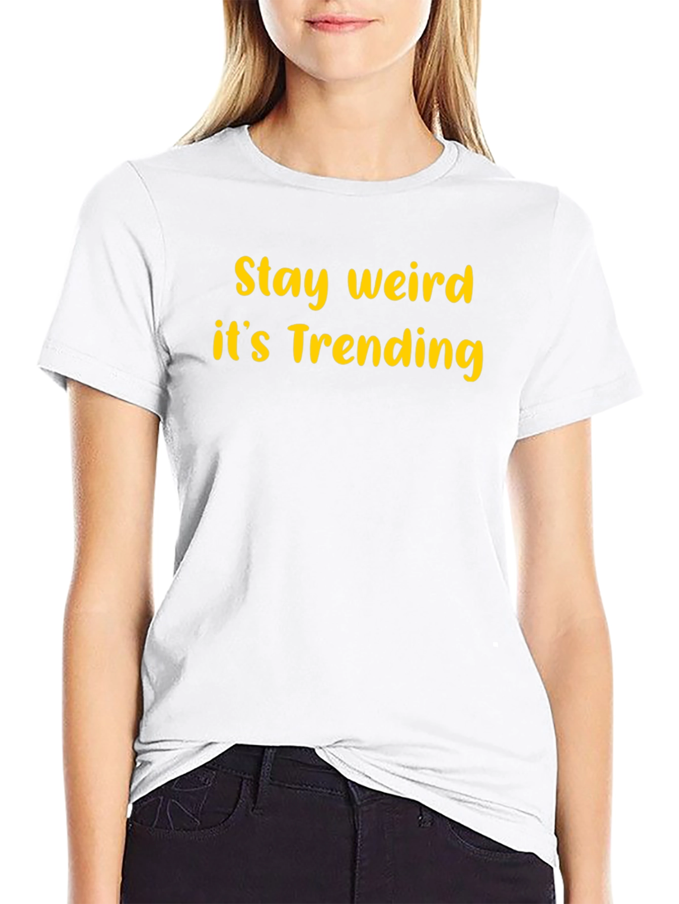 Stay Weird Trending Graphic T-Shirt