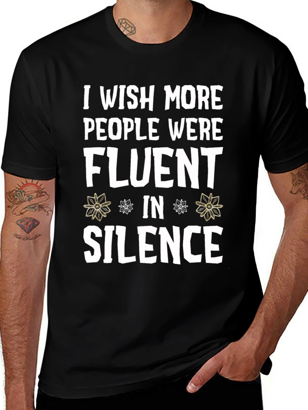 Fluent in Silence Graphic Tee - Unisex