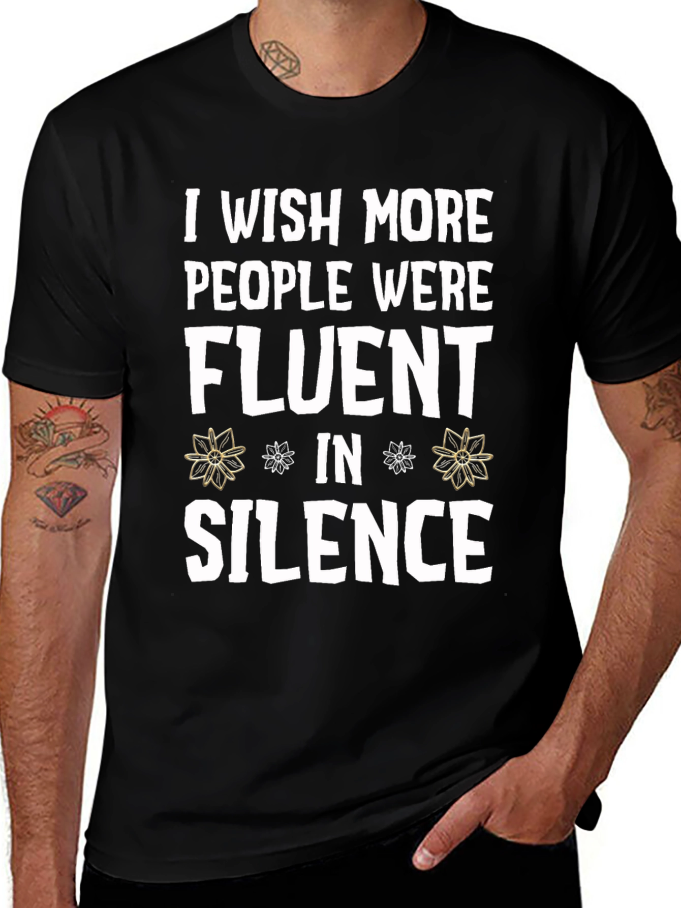 Fluent in Silence Graphic Tee - Unisex