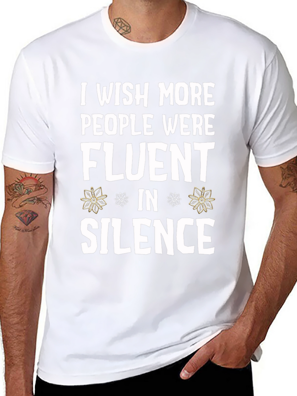 Fluent in Silence Graphic Tee - Unisex