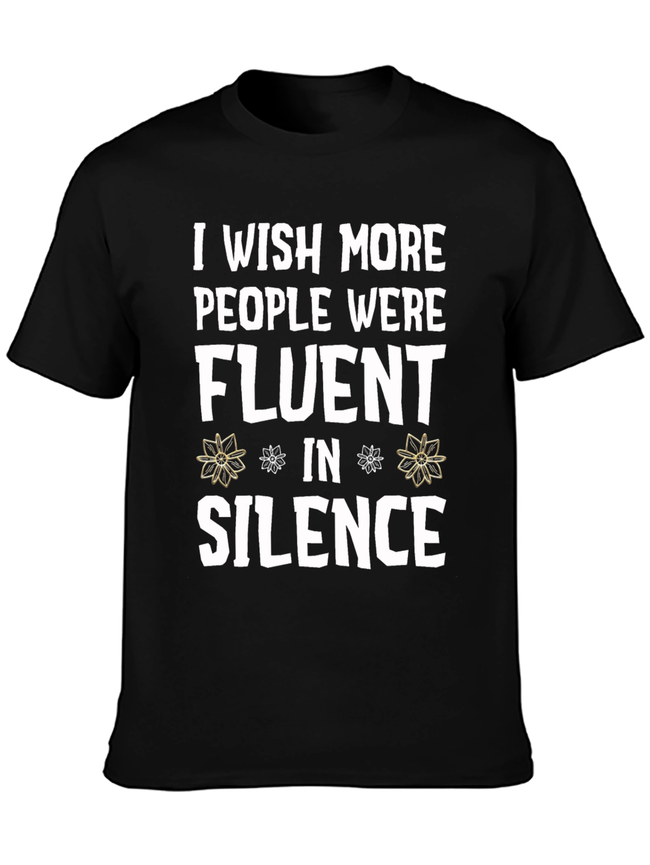 Fluent in Silence Graphic Tee - Unisex