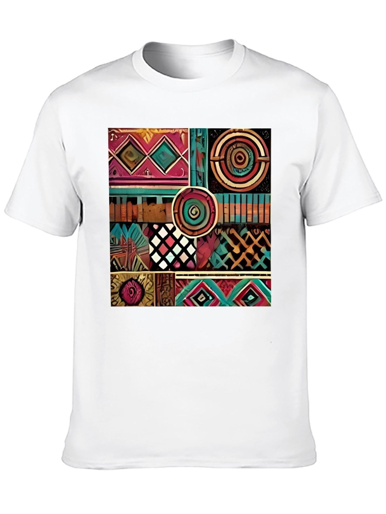 Abstract Pattern Graphic Print T-Shirt