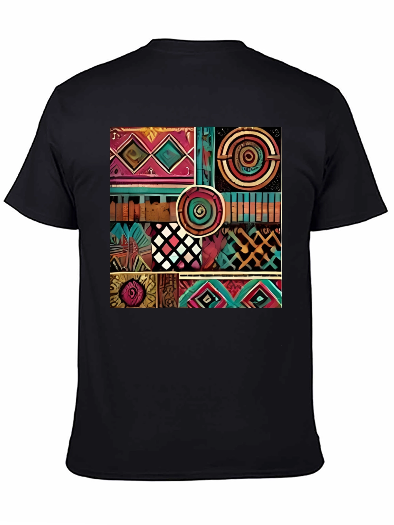Abstract Pattern Graphic Print T-Shirt