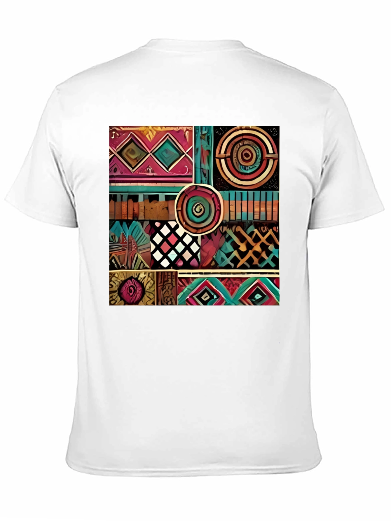 Abstract Pattern Graphic Print T-Shirt