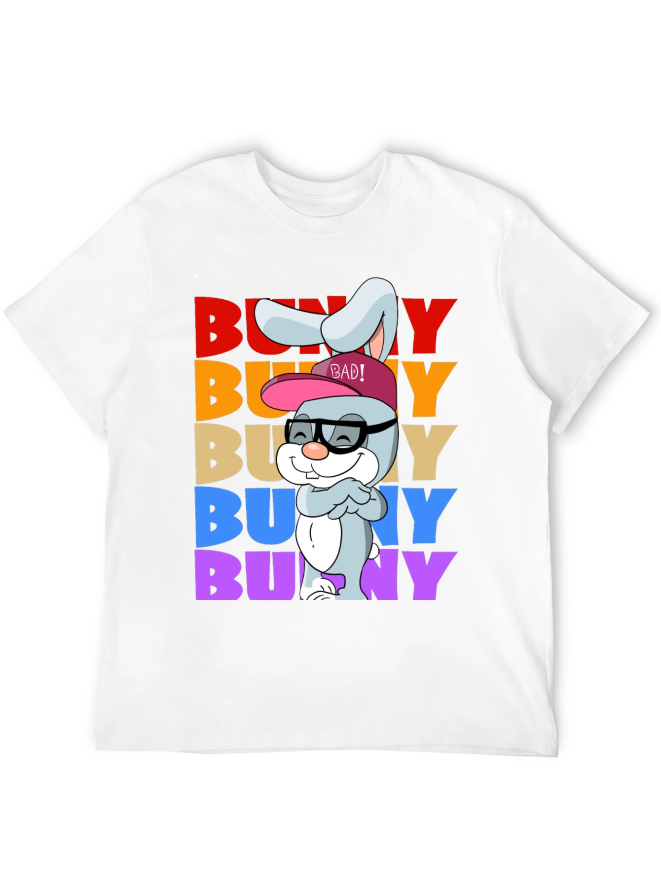 Cool Bunny Graphic Tee - Fun & Unique Design