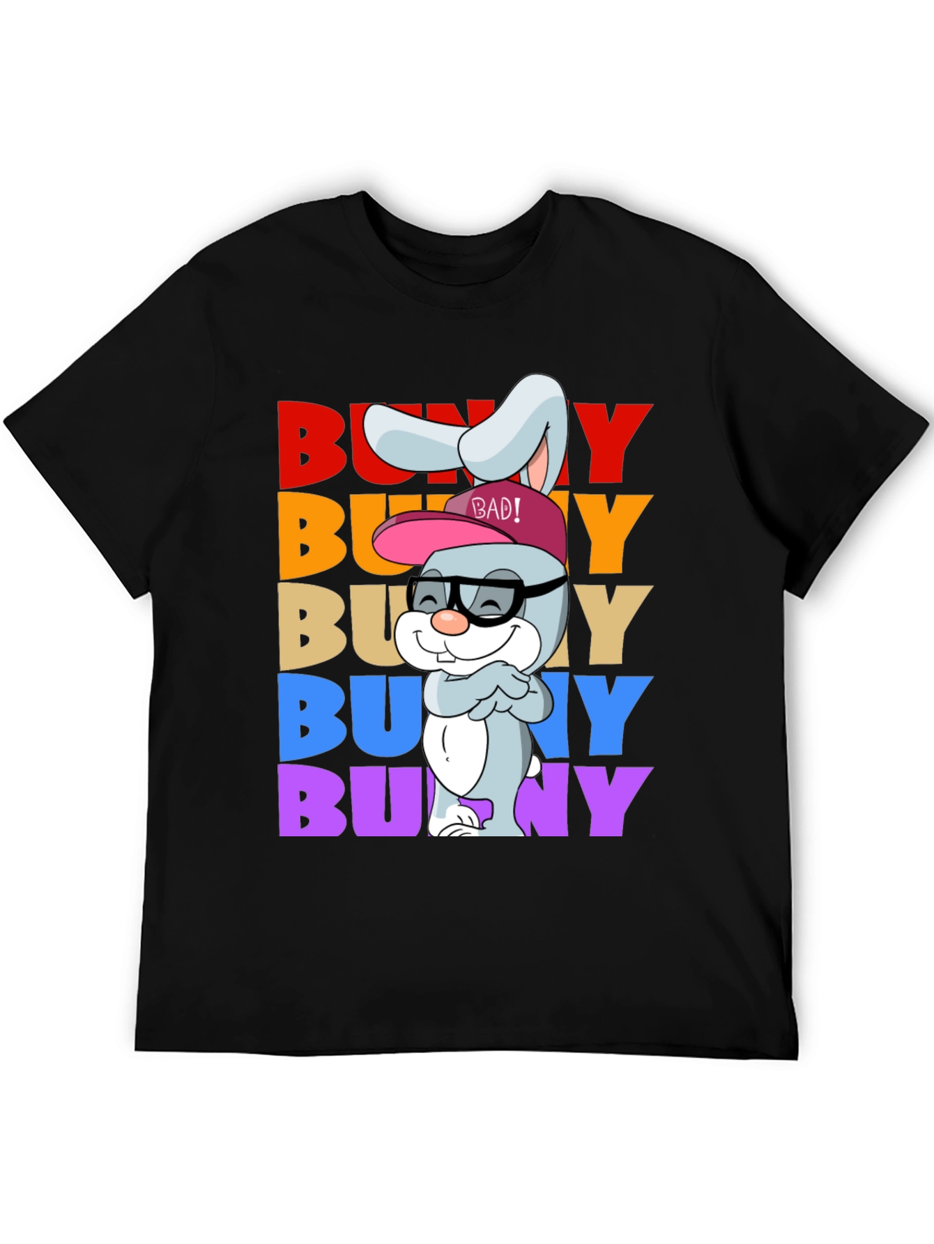 Cool Bunny Graphic Tee - Fun & Unique Design