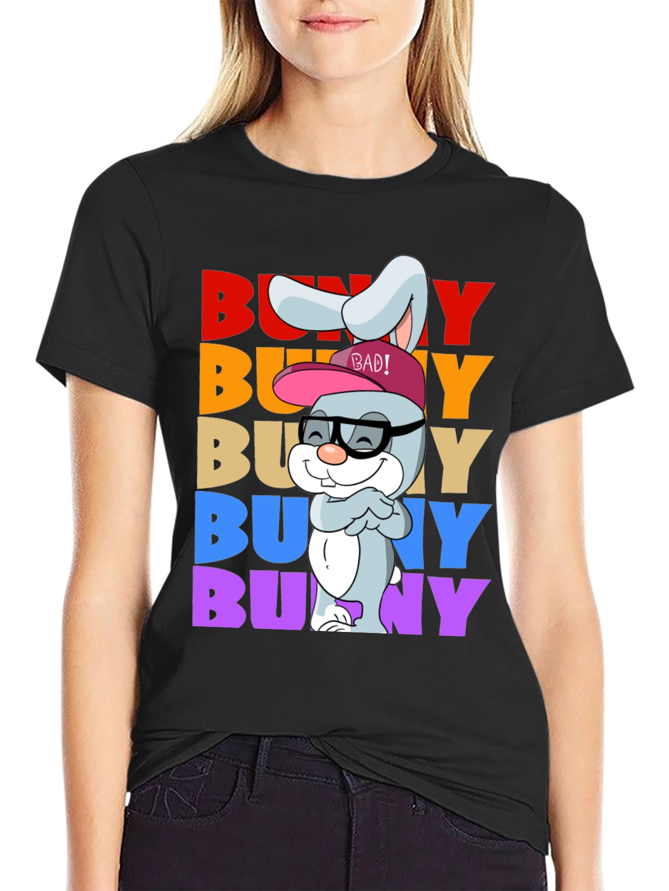 Cool Bunny Graphic Tee - Fun & Unique Design