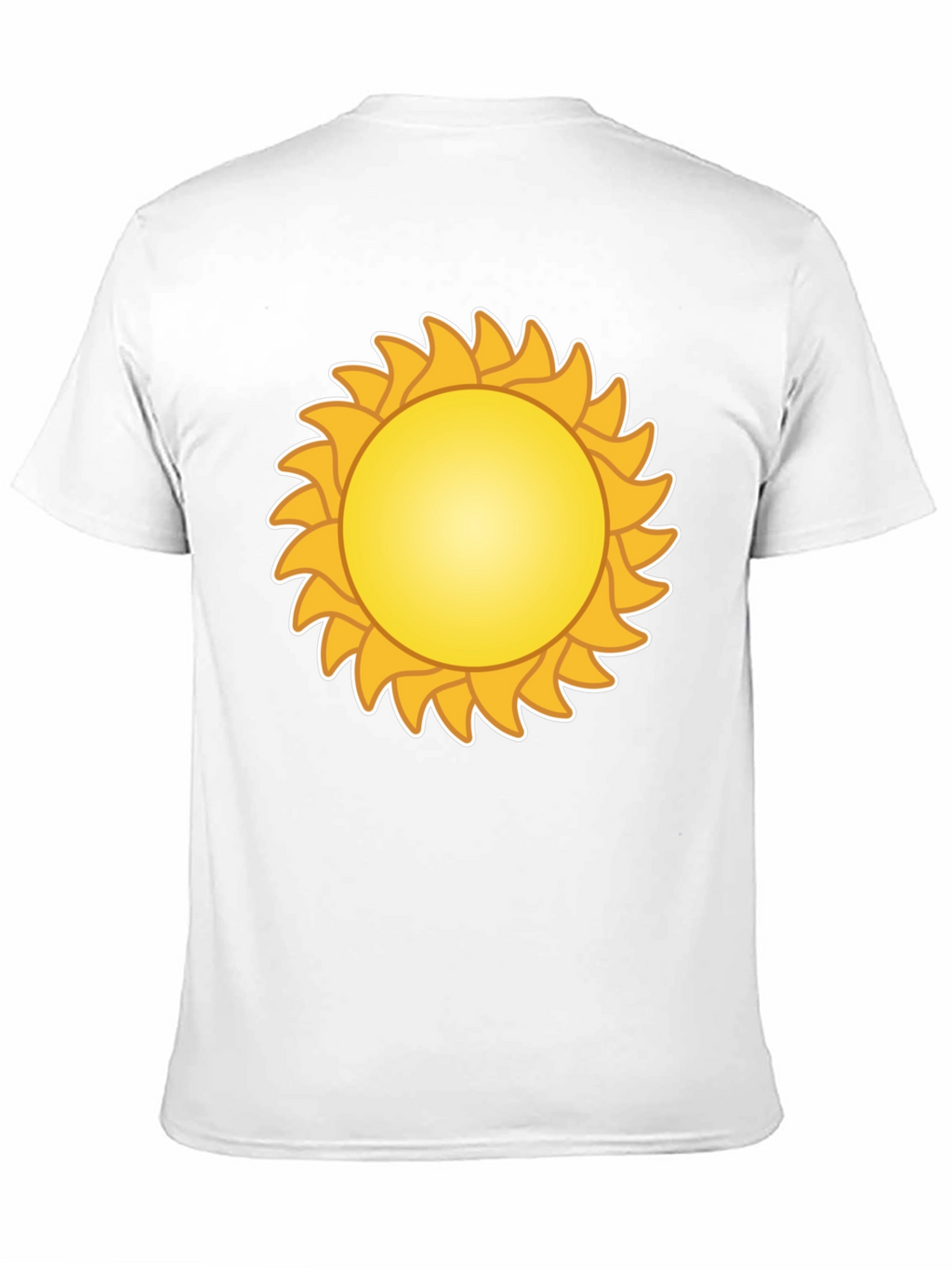 Sunny Graphic Tee - Black Cotton Blend