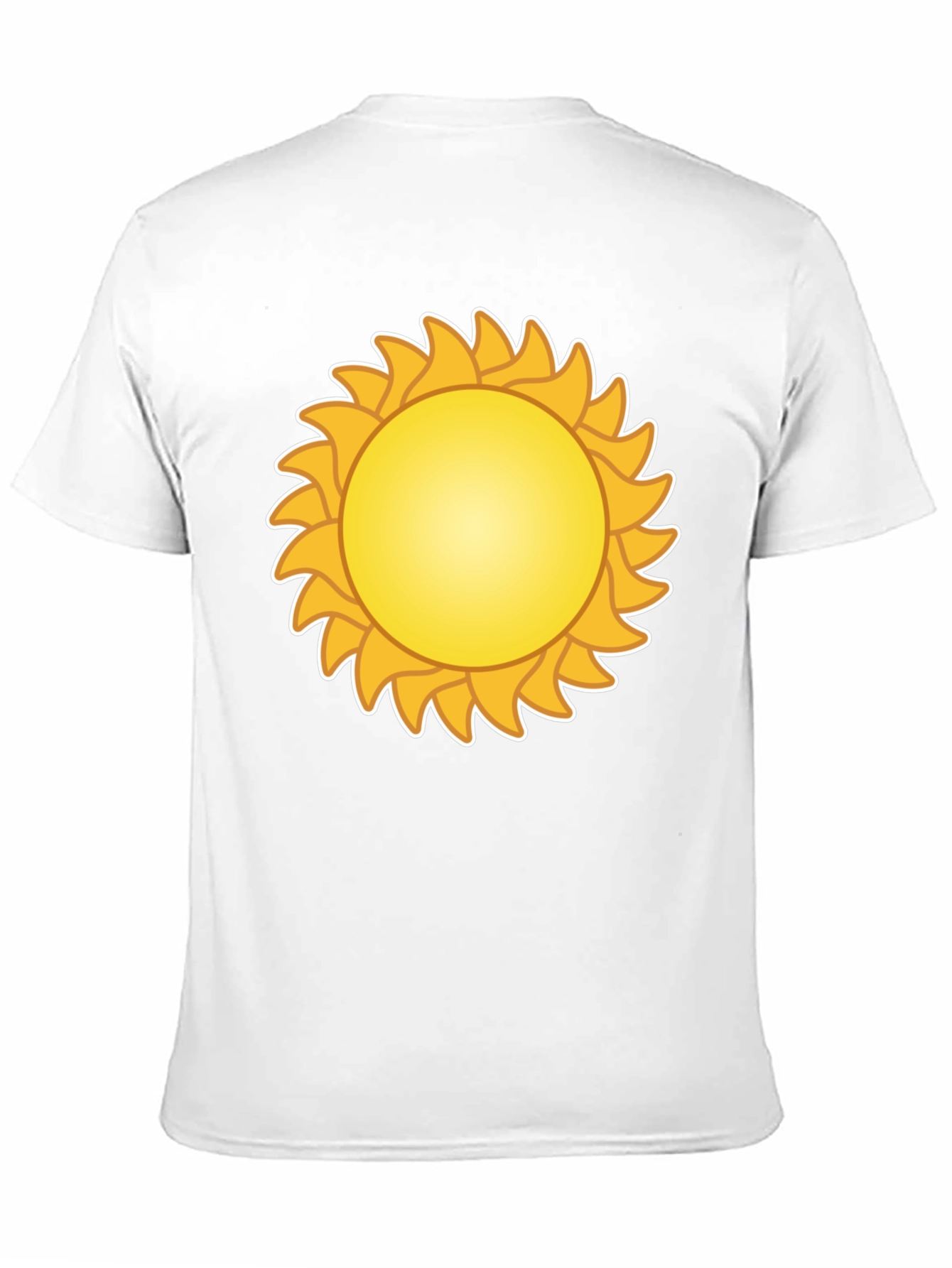 Sunny Graphic Tee - Black Cotton Blend