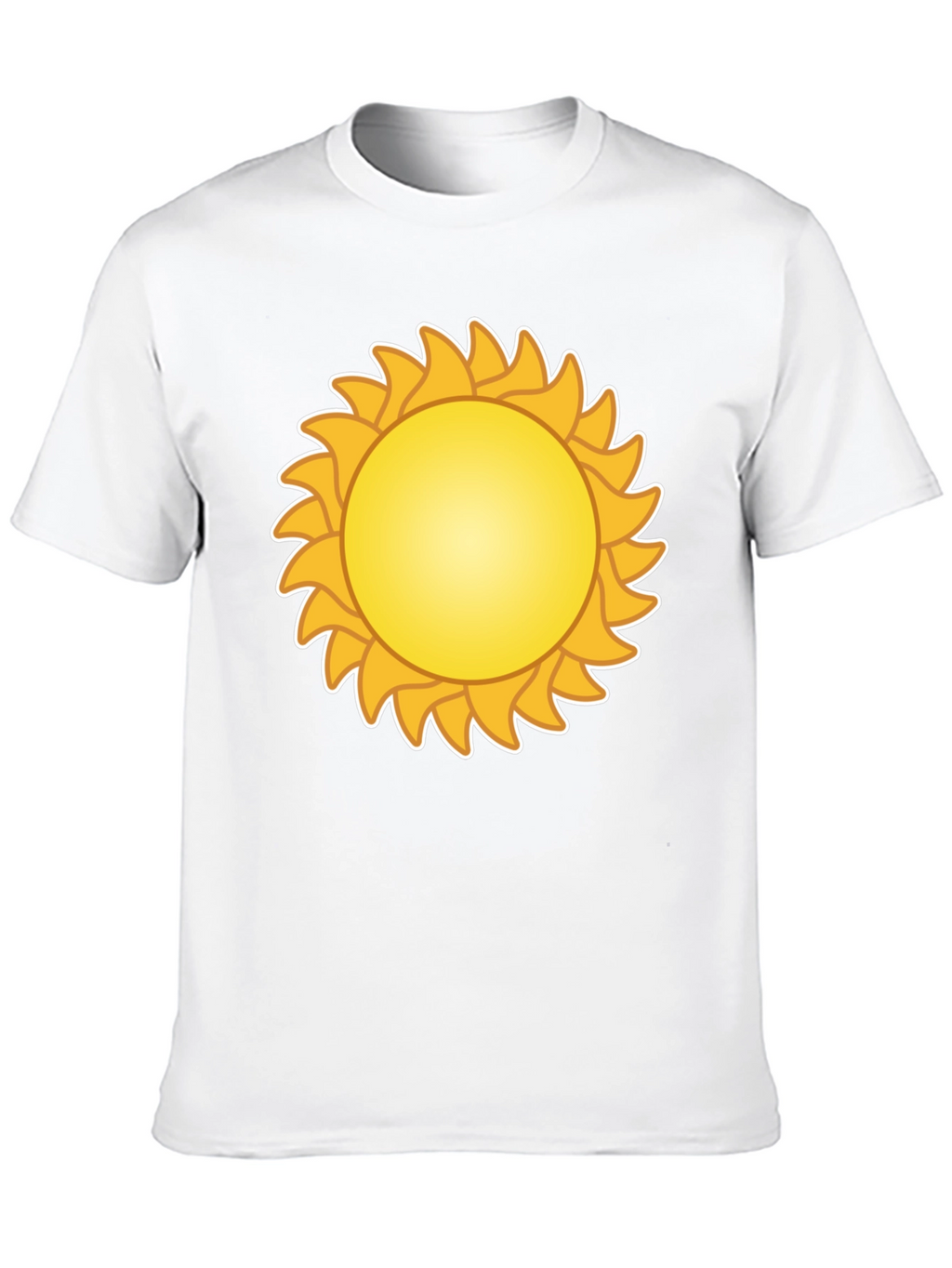 Sunny Graphic Tee - Black Cotton Blend