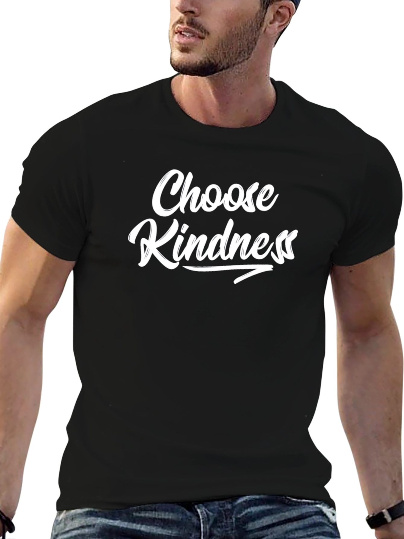 Choose Kindness Graphic T-Shirt - Black