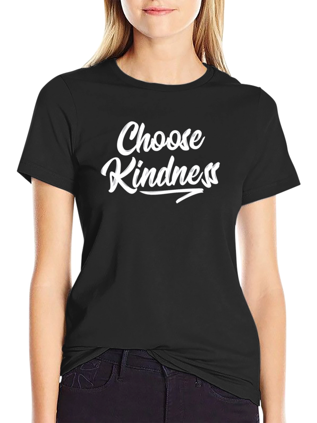 Choose Kindness Graphic T-Shirt - Black