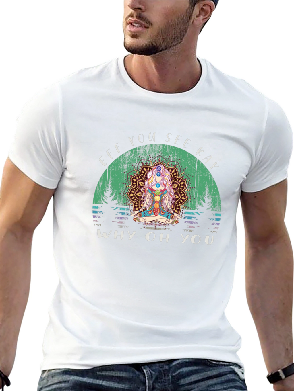 Eff You See Kay Yoga Chakra T-Shirt