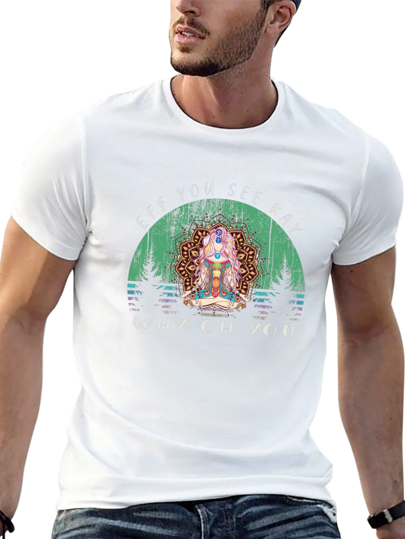 Eff You See Kay Yoga Chakra T-Shirt
