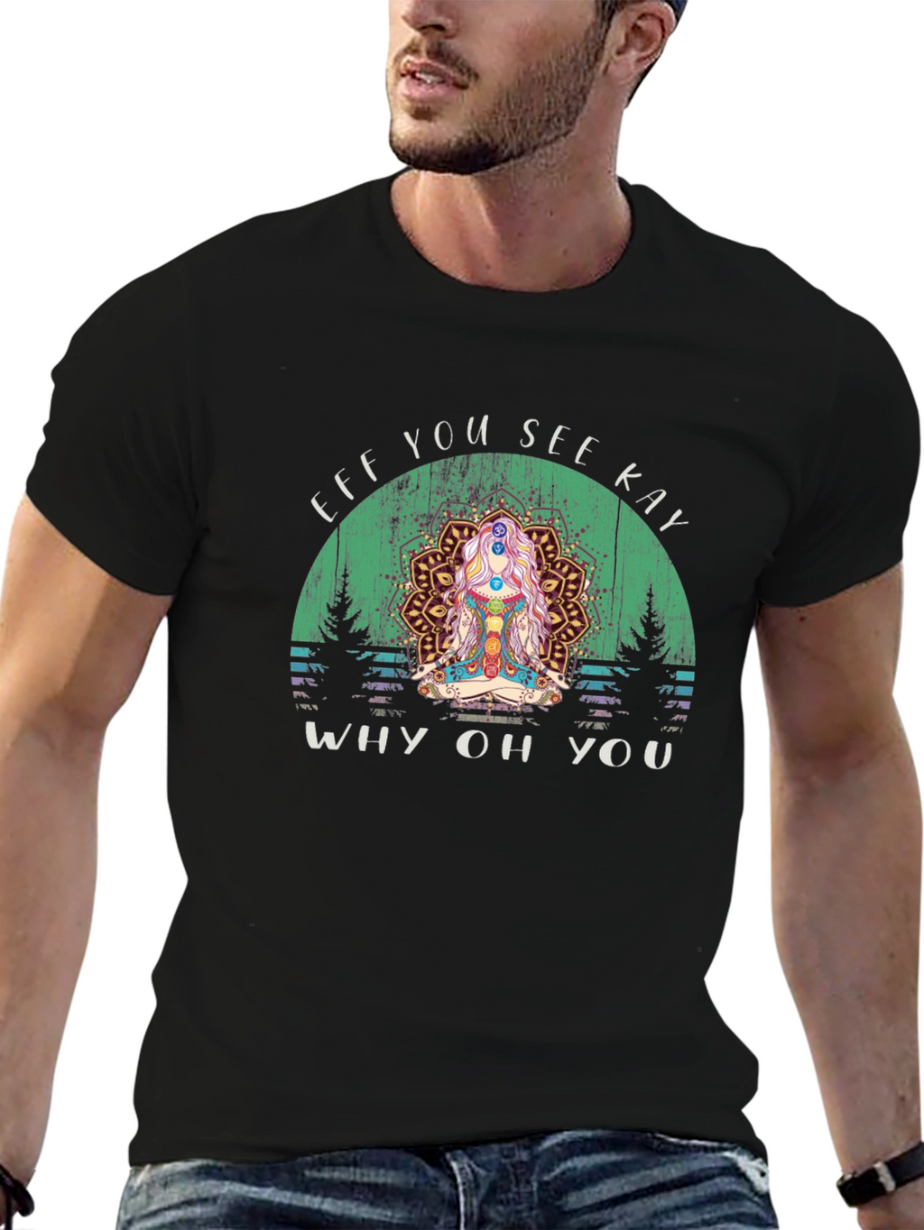Eff You See Kay Yoga Chakra T-Shirt