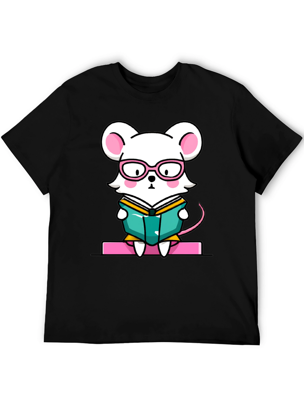 Bookworm Mouse Graphic Tee