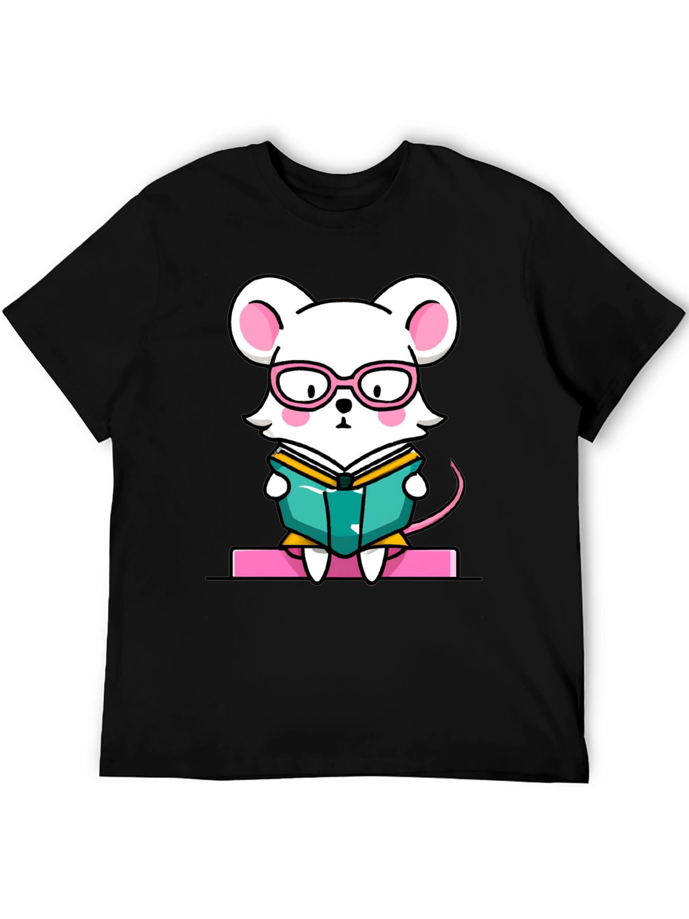 Bookworm Mouse Graphic Tee