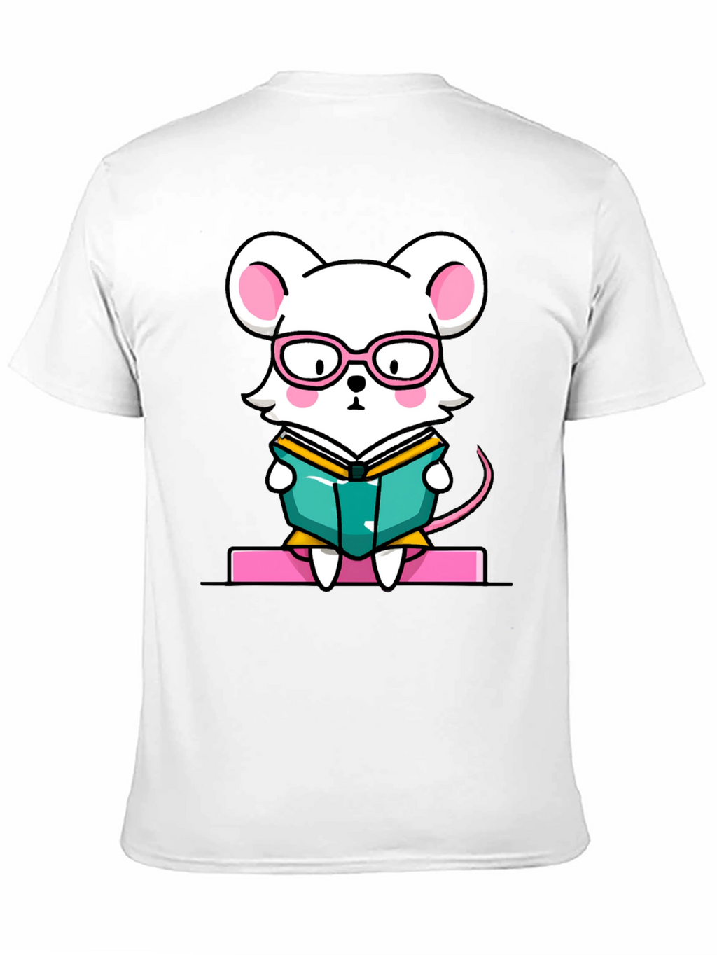 Bookworm Mouse Graphic Tee