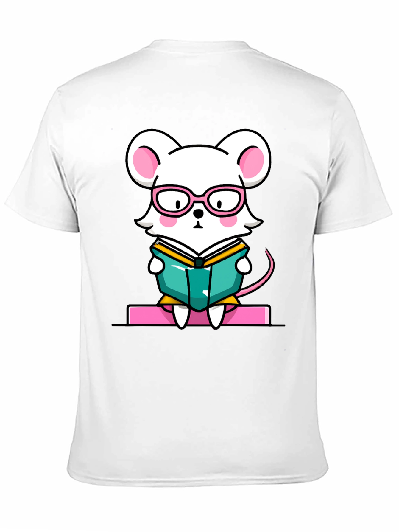 Bookworm Mouse Graphic Tee
