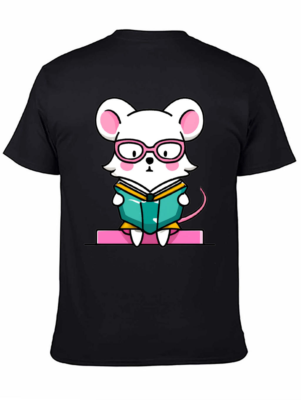 Bookworm Mouse Graphic Tee