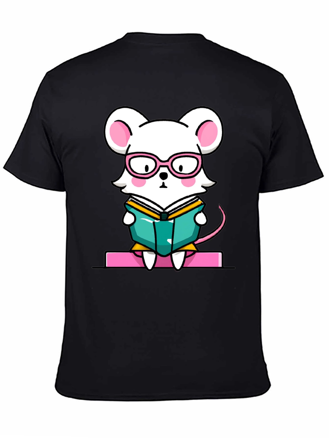 Bookworm Mouse Graphic Tee
